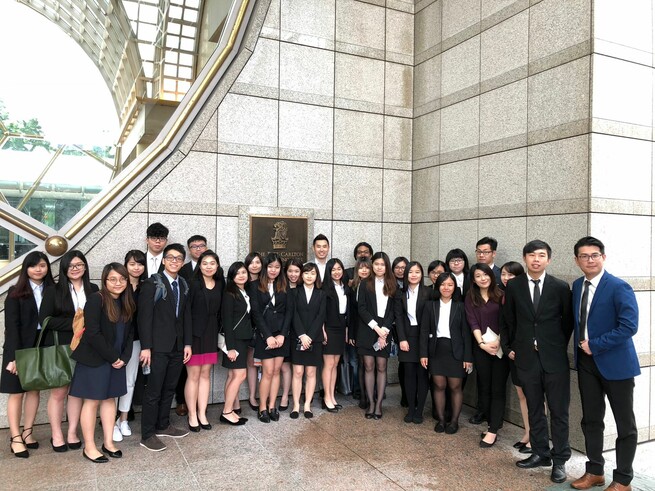Students explored training and employment opportunities at The Ritz-Carlton Singapore